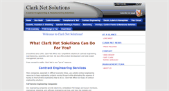 Desktop Screenshot of clarknetsolutions.com
